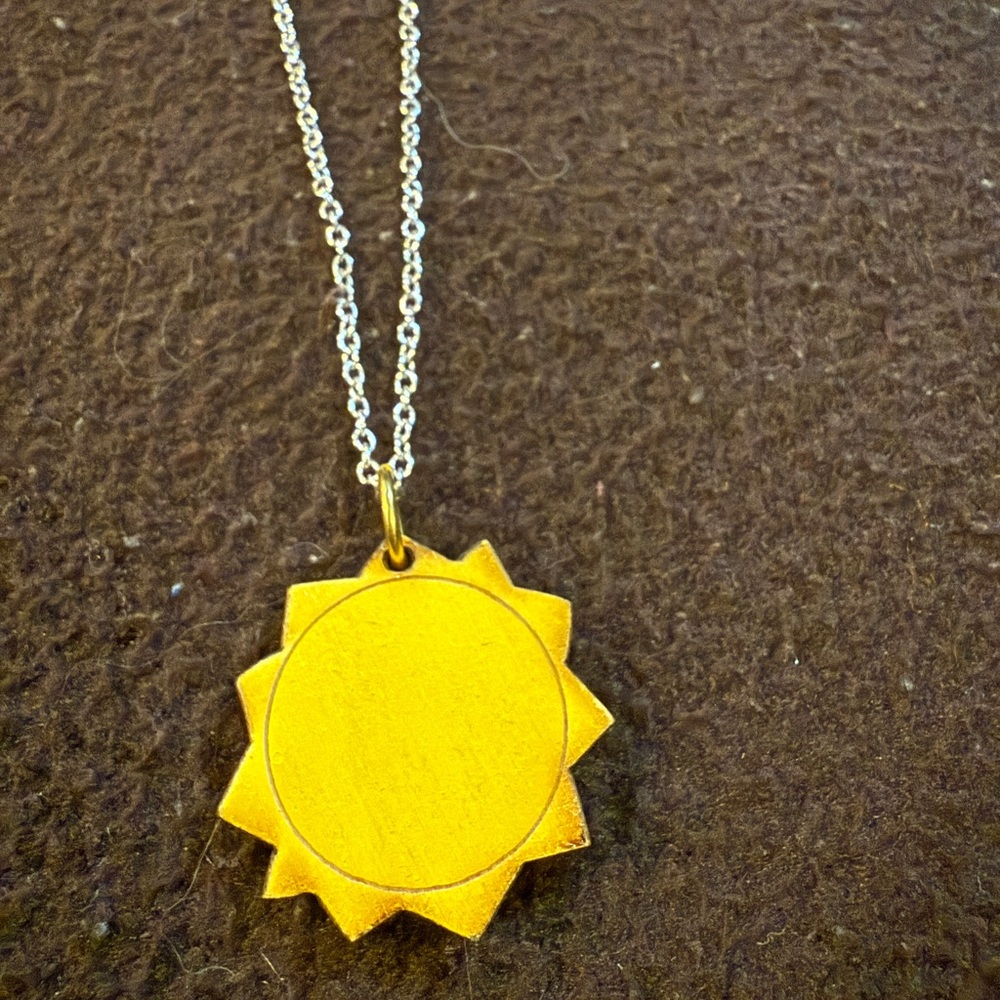 Sunburst Pendant Necklace